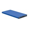 Powerbank  8000 mAh personnalisé POWERFLAT8C Matières : aluminium recyclé  Couleurs : bleu royal