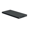 Powerbank  8000 mAh personnalisé POWERFLAT8C Matières : aluminium recyclé  Couleurs : noir personnalisable avec votre logo