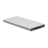 Powerbank  8000 mAh personnalisé POWERFLAT8C Matières : aluminium recyclé  Couleurs : argenté mat cadeau entreprise pas cher
