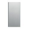 Powerbank  8000 mAh personnalisé POWERFLAT8C Matières : aluminium recyclé  Couleurs : argenté mat marquage laser ultra précis