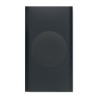 Powerbank Éco-responsable Personnalisé 5000mAh 15W POWERPLUS Matières : aluminium recyclé  Couleurs : noir personnalisable avec 