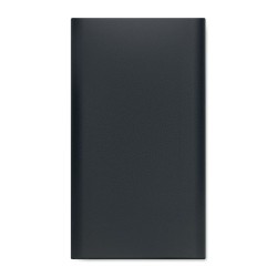 Powerbank Éco-responsable Personnalisé 5000mAh 15W POWERPLUS Matières : aluminium recyclé  Couleurs : noir cadeau entreprise pas