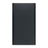 Powerbank Éco-responsable Personnalisé 5000mAh 15W POWERPLUS Matières : aluminium recyclé  Couleurs : noir cadeau entreprise pas