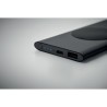 Powerbank Éco-responsable Personnalisé 5000mAh 15W POWERPLUS Matières : aluminium recyclé  Couleurs : noir livraison express 24h