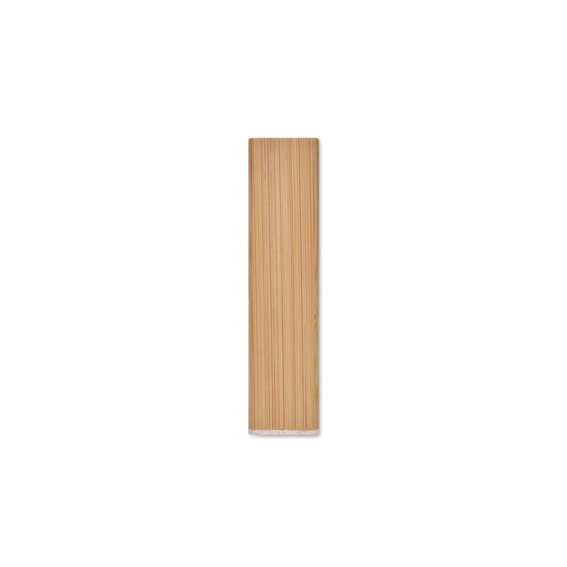 Powerbank Éco-responsable Personnalisé 2600 mAh POWERBAMC Matières : bambou Couleurs : bois personnalisable avec votre logo
