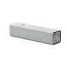 Powerbank Éco-responsable 2600 mAh Personnalisé pas cher - POWERALUC Matières : aluminium recyclé  Couleurs : argenté mat livrai