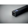 Powerbank Éco-responsable 2600 mAh Personnalisé pas cher - POWERALUC Matières : aluminium recyclé  Couleurs : noir personnalisat