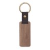 Porte-clés s en noyer et PU personnalisés - NAWKEY Matières : bois Couleurs : bois