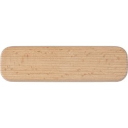 Stylo bille  en bois de hêtre personnalisé Tobias - Chic et durable Matières : bois Couleurs : brun