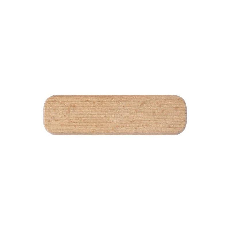 Stylo bille  en bois de hêtre personnalisé Tobias - Chic et durable Matières : bois Couleurs : brun