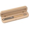 Stylo bille  en bois de hêtre personnalisé Tobias - Chic et durable Matières : bois Couleurs : brun goodies publicitaire événeme