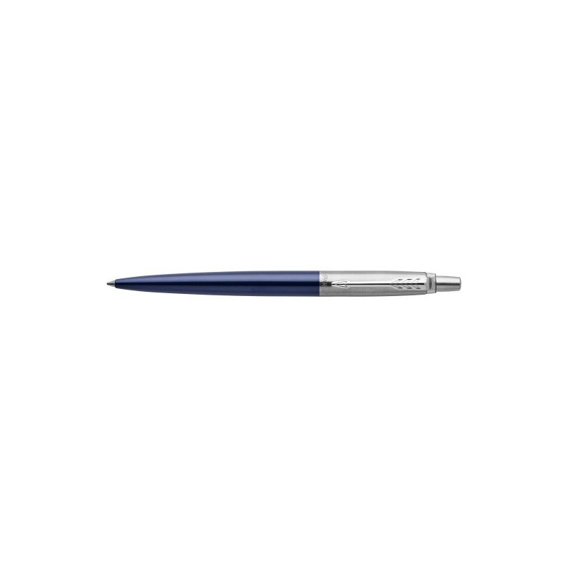 Stylo bille personnalisé de luxe Parker Jotter Core Matières : métal Couleurs : bleu royal