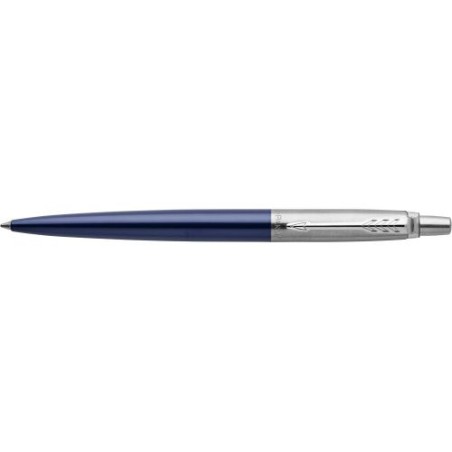 Stylo bille personnalisé de luxe Parker Jotter Core Matières : métal Couleurs : bleu royal