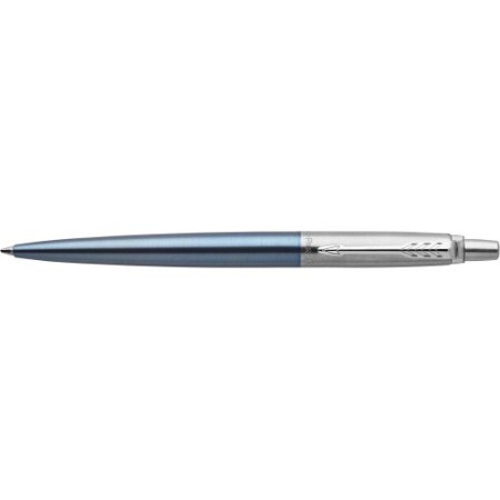 Stylo bille personnalisé de luxe Parker Jotter Core Matières : métal Couleurs : bleu clair marquage laser ultra précis