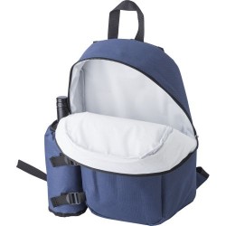 Sac à dos isotherme en polyester personnalisé et  Clinton Matières : polyester Couleurs : noir livraison express 24h 48h