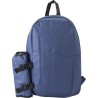 Sac à dos isotherme en polyester personnalisé et  Clinton Matières : polyester Couleurs : bleu personnalisable avec votre logo