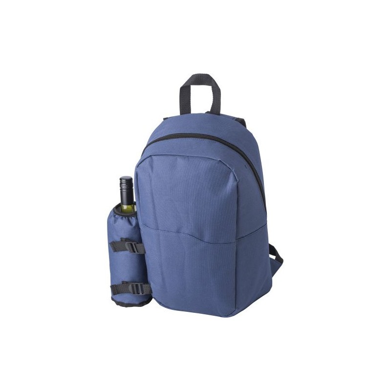 Sac à dos isotherme en polyester personnalisé et  Clinton Matières : polyester Couleurs : bleu personnalisation rapide en France