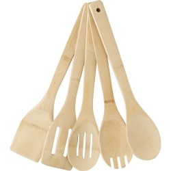 Spatules personnalisées en bambou s - Benny Matières : bambou Couleurs : brun