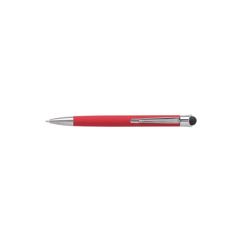 Stylo bille personnalisé multifonction en aluminium Thea Matières : aluminium Couleurs : rouge cadeau client original