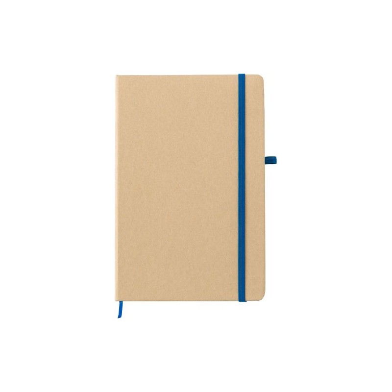 Carnet A5 Personnalisable Éco-responsable en Papier de Roche - Cora Matières : papier Couleurs : bleu cobalt