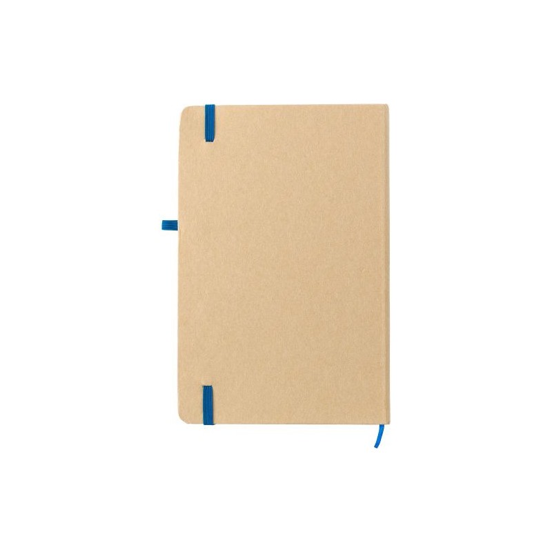 Carnet A5 Personnalisable Éco-responsable en Papier de Roche - Cora Matières : papier Couleurs : bleu cobalt cadeau client origi