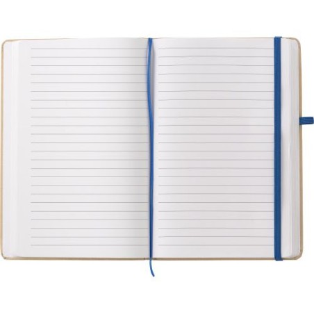 Carnet A5 Personnalisable Éco-responsable en Papier de Roche - Cora Matières : papier Couleurs : bleu cobalt goodies publicitair