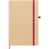 Carnet A5 Personnalisable Éco-responsable en Papier de Roche - Cora Matières : papier Couleurs : rouge cadeau entreprise pas che