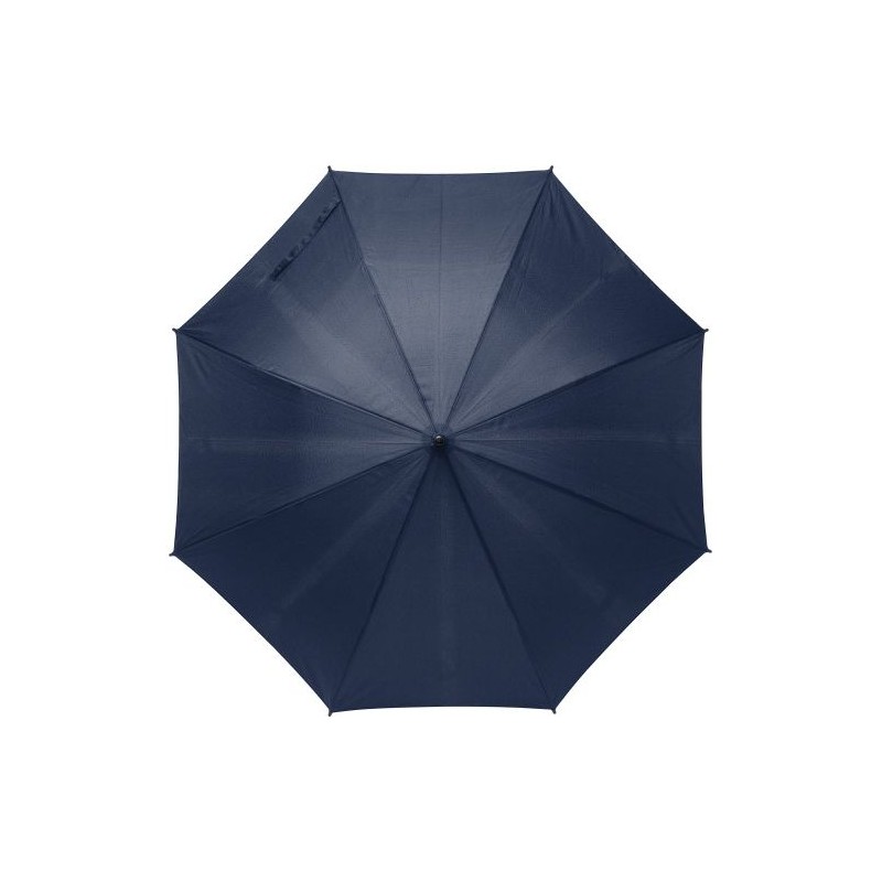 Parapluie personnalisé en polyester 190T - Frida Matières : pongée Couleurs : bleu marine
