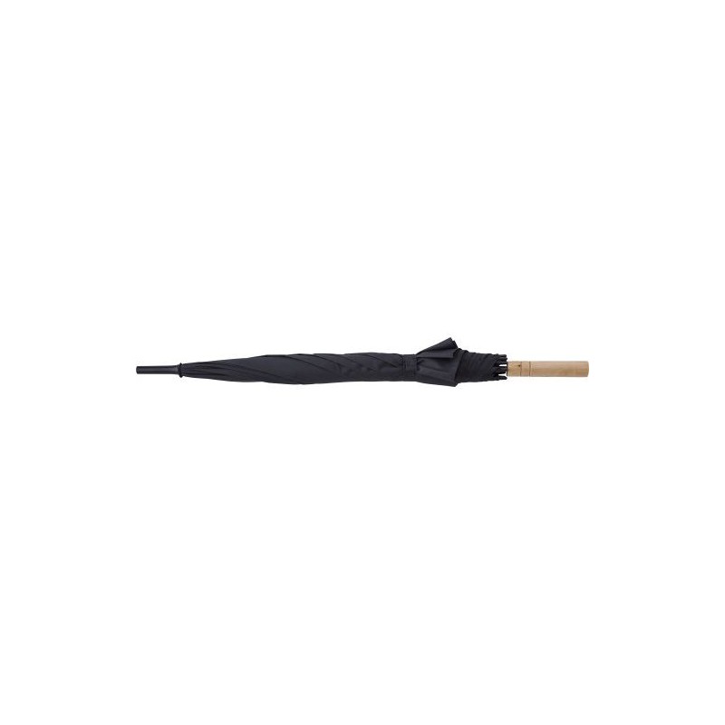 Parapluie personnalisé en polyester 190T - Frida Matières : pongée Couleurs : bleu marine cadeau affaires élégant