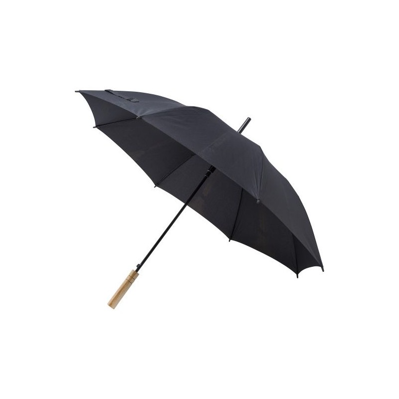 Parapluie personnalisé en polyester 190T - Frida Matières : pongée Couleurs : bleu marine cadeau entreprise pas cher