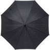 Parapluie personnalisé en polyester 190T - Frida Matières : pongée Couleurs : noir impression haute définition