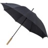 Parapluie personnalisé en polyester 190T - Frida Matières : pongée Couleurs : noir goodies publicitaire durable