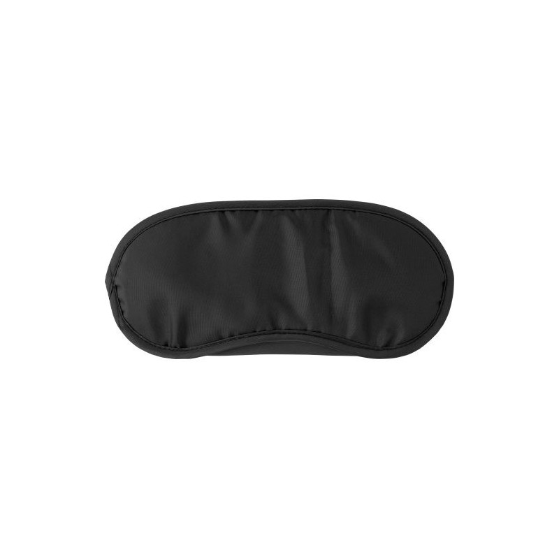 Masque de nuit personnalisé Clarke - Confort optimal pas cher Matières : nylon Couleurs : noir