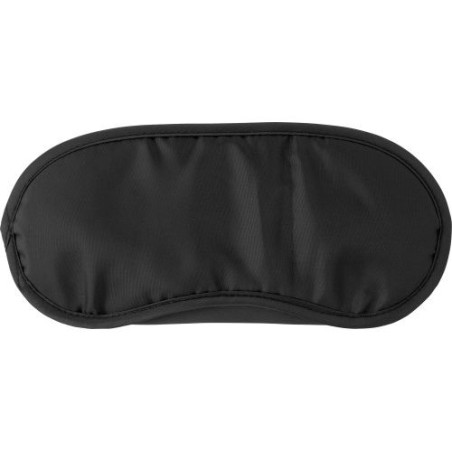 Masque de nuit personnalisé Clarke - Confort optimal pas cher Matières : nylon Couleurs : noir