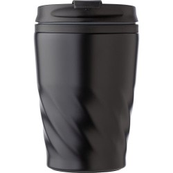 Mug en acier inoxydable personnalisé Rida Matières : acier inoxydable Couleurs : noir
