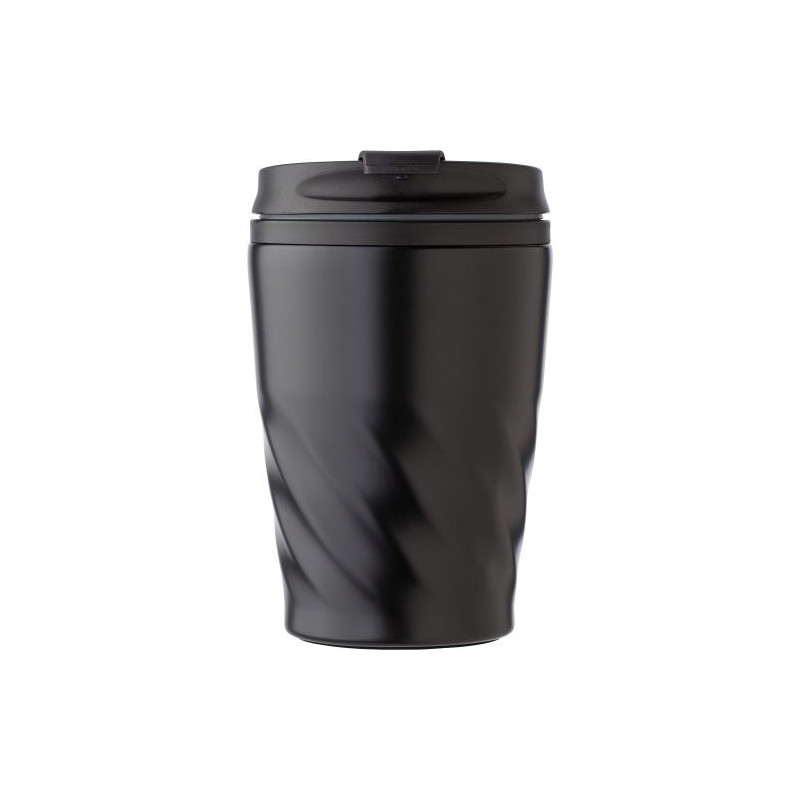 Mug en acier inoxydable personnalisé Rida Matières : acier inoxydable Couleurs : noir