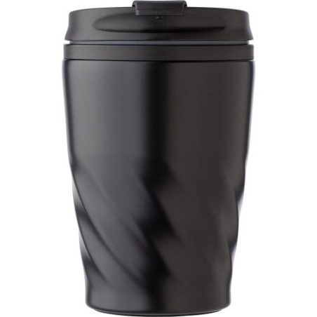 Mug en acier inoxydable personnalisé Rida Matières : acier inoxydable Couleurs : noir
