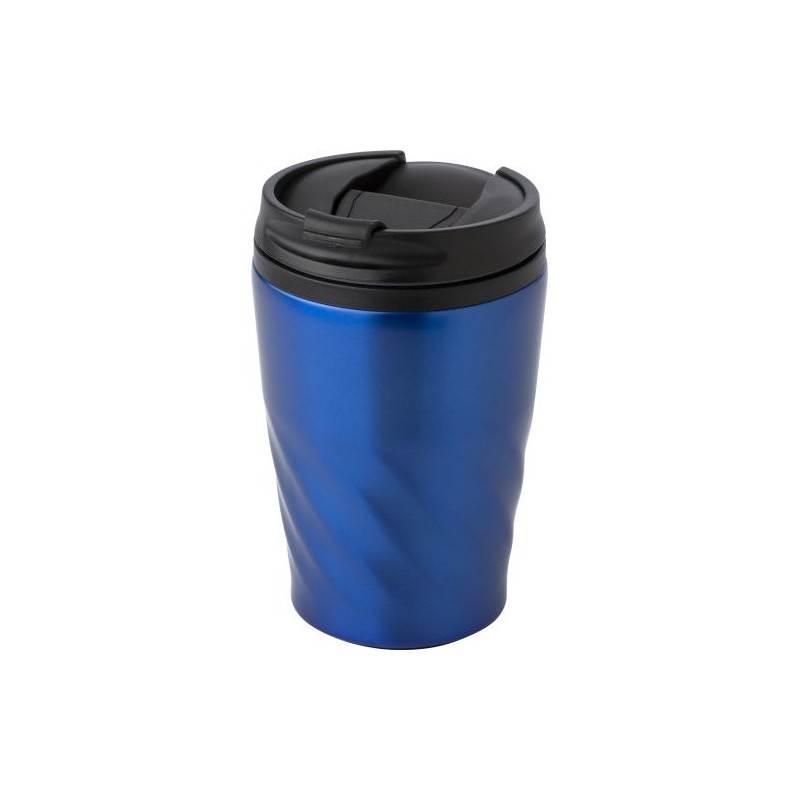 Mug en acier inoxydable personnalisé Rida Matières : acier inoxydable Couleurs : noir cadeau client original