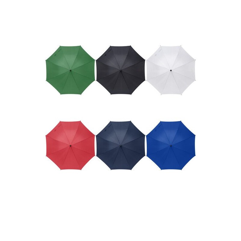 Parapluie personnalisé en polyester 170T - Barry Matières : polyester Couleurs : bleu royal personnalisation rapide en France