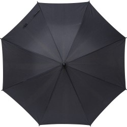Parapluie personnalisé en polyester 170T - Barry Matières : polyester Couleurs : noir goodies publicitaire événementiel