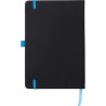 Carnet A5 personnalisé en PU - Charlene, idéal pour le bureau à petit prix Matières : caoutchouc Couleurs : blanc goodies public