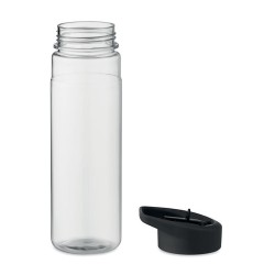 Bouteille  en RPET de 650ml - ALABAMA Matières : PET recyclé Couleurs : noir objet promotionnel éco-responsable