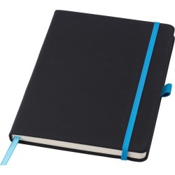 Carnet A5 personnalisé en PU - Charlene, idéal pour le bureau à petit prix Matières : caoutchouc Couleurs : gris cadeau affaires