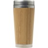 Mug isotherme personnalisé en bambou - Sabine, cadeau unique Matières : bambou Couleurs : brun personnalisable avec votre logo