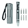 Lampe Pratique et Polyvalente avec Tournevis - COMBITOOL Matières : aluminium Couleurs : titane