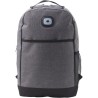 Sac à dos polyester pratique et innovant avec lampe Katarina Matières : polyester Couleurs : gris impression haute définition