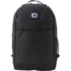 Sac à dos polyester pratique et innovant avec lampe Katarina Matières : polyester Couleurs : gris 2
