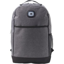 Sac à dos polyester pratique et innovant avec lampe Katarina marquage laser ultra précis