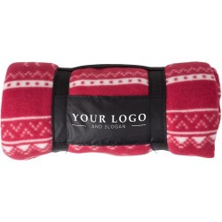 Plaid polaire  180 g/m² Jane goodies publicitaire événementiel