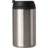 Mug isotherme en acier inoxydable personnalisé et pratique Gisela Matières : métal Couleurs : argenté impression haute définitio